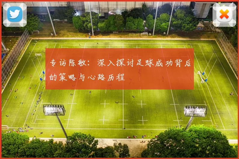 专访陈敏：深入探讨足球成功背后的策略与心路历程
