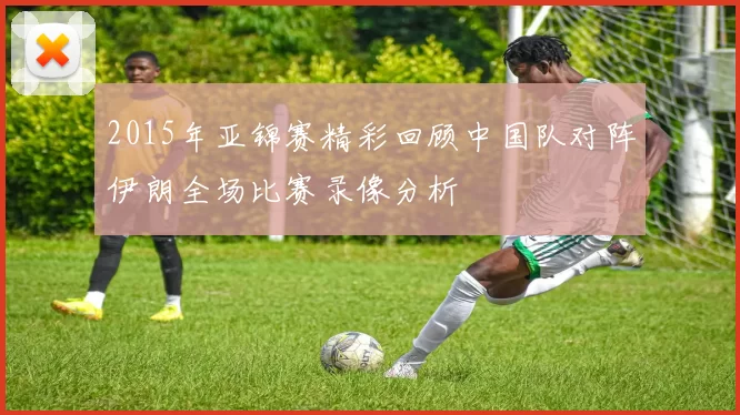 2015年亚锦赛精彩回顾中国队对阵伊朗全场比赛录像分析